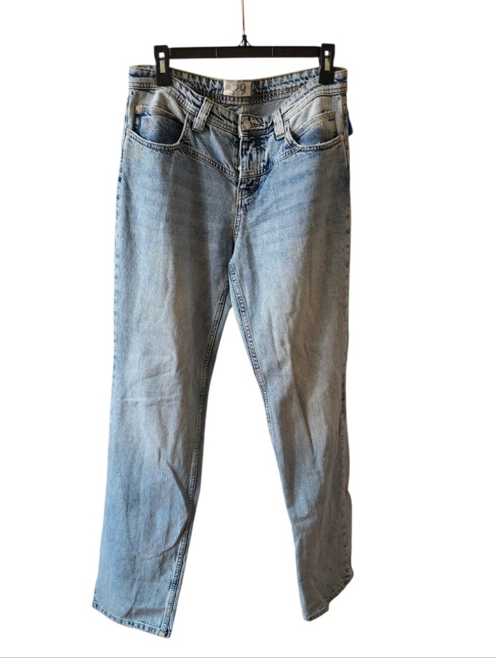 We The Free Twenty Nine Jeans Women's Size 29 Light Wash Mid Rise Straight Leg